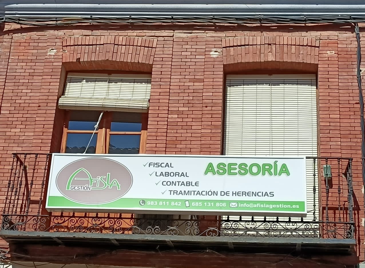 Fachada de Afisla Gestión en Medina del Campo